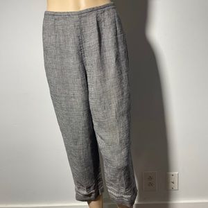 Norton Petites McNaughton Crop Pants
100% Linen Size Petite Medium